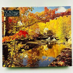Vintage Babcock State Park 500 Piece Jigsaw Puzzle 15‎ x18 Whitman 1983